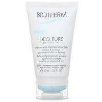 Biotherm Deodorants Deo Pure Antiperspirant Cream For Sensitive Skin 40ml
