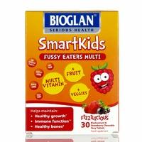 Bioglan SmartKids Fussy Eaters Multivitamin Chewable 30 Tablets - 30   Chewables, Black