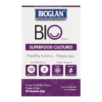 Bioglan BioHappy Superfood Cultures - Pack of 24 Sachets