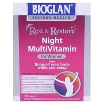 Bioglan Rest & Restore Night Multivitamin For Women