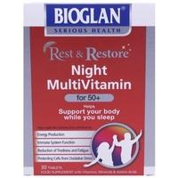 bioglan rest restore night multivitamin for 50