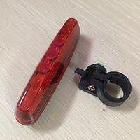 Bicycle Taillight 5LED - Cycling Warning Light Battery Red Cycling/Bike