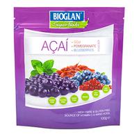 bioglan superfoods supergreens acai and berry powder 100g