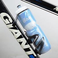 bike sports water bottles cyclingbike convenient blue plastic