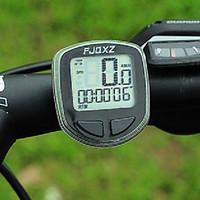 Bike Computer, FJQXZ High Quality Waterproof Wired Black Bicycle Speedometer/Stopwatch