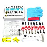 bicycle hydraulic disc brake bleed kit tool for shimano tektro magura  ...