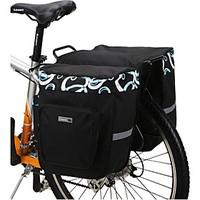 bike bag 30lpanniers rack trunk waterproof shockproof wearable bicycle ...