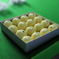 billiard balls pool compact size resin