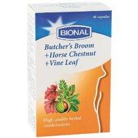 Bional Butcher\'s Broom + Horse Chestnut + Vine Leaf, 40Caps