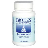 Biotics Research Se-Zyme Forte, 100Tabs