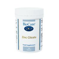 biocare zinc citrate 15mg 180tabs