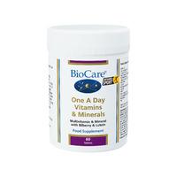 biocare one a day vitamins minerals 60tabs
