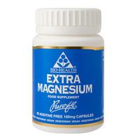 bio health extra magnesium 100mg 60vcaps