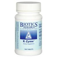 Biotics Research K-Zyme, 100Tabs