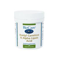 BioCare Acetyl Carnitine & Alpha Lipoic Acid, 30VCaps