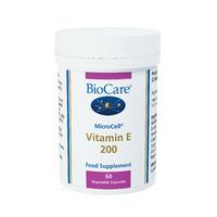 BioCare MicroCell Vitamin E 200, 200iu, 60VCaps