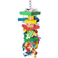 Bird Toys Wood Multi-Color