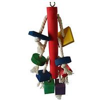 Bird Toys Wood Multi-Color