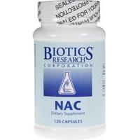 Biotics Research NAC, 500mg, 120Caps
