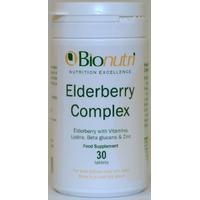 Bionutri Elderberry Complex, 30Tabs