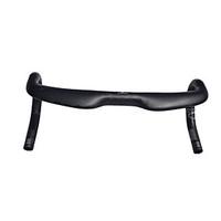 Bike Handlebar Road Bike Comfortable Durable Black Carbon Fiber