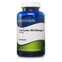 Bioconcepts Cod Liver Oil Soft Gels 1000mg