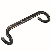 Bike Handlebar Road Cycling Comfortable Durable Black Carbon Fiber