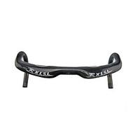 Bike Handlebar Fixed Gear Bike Comfortable Durable Black Carbon Fiber