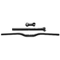 Bike Handlebar Mountain Cycling Comfortable Durable Black Carbon Fiber