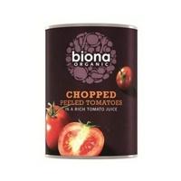 Biona Organic Chopped Tomatoes 400g (1 x 400g)