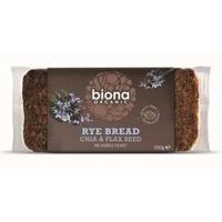 Biona Rye Chia & Flaxseed Bread (500g x 6)