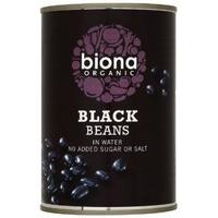 Biona Black Beans (400g x 6)