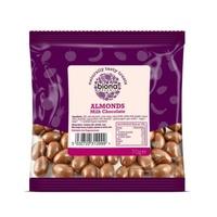 biona milk chocolate covered almonds 70g