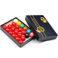 Billiard Balls Pool Case Included Impact Resistant Resin