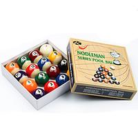 Billiard Balls Pool Case Included Impact Resistant Resin