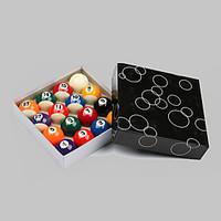 Billiard Balls Pool Case Included Impact Resistant Resin