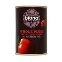 Biona Organic Peeled Tomatoes 400g (1 x 400g)