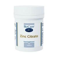 biocare zinc citrate 90 tablet 1 x 90 tablet