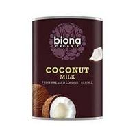 biona organic coconut milk 400ml 1 x 400ml