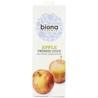 Biona Apple Juice - Pure Pressed (1Ltr x 6)