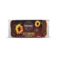 biona org wmeal rye sun seed bread 500g 1 x 500g