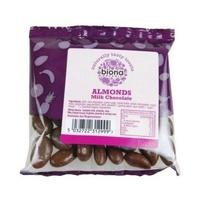 Biona Organic Milk Choc Almonds 70g (1 x 70g)