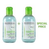 Bioderma S&#233;bium H2O Purifying Cleansing Micelle Solution - Double Pack 250ml + 250ml