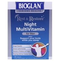Bioglan Rest & Restore Night Multivitamin For Men