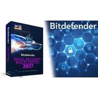 BitDefender Total Security 5 Devices 1 User 2017 Version