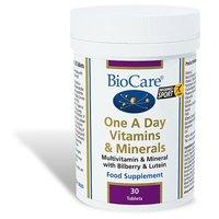 biocare one a day vitamins minerals 30 tablets