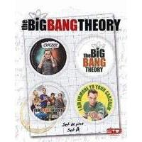 Big Bang Theory Badge Pin Set A