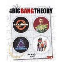 big bang theory badge pin set b