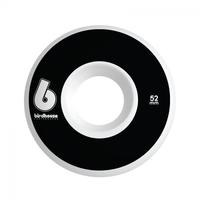 birdhouse b logo skateboard wheels black 52mm