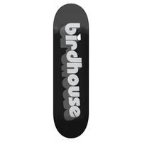 birdhouse 3d logo skateboard deck black 8